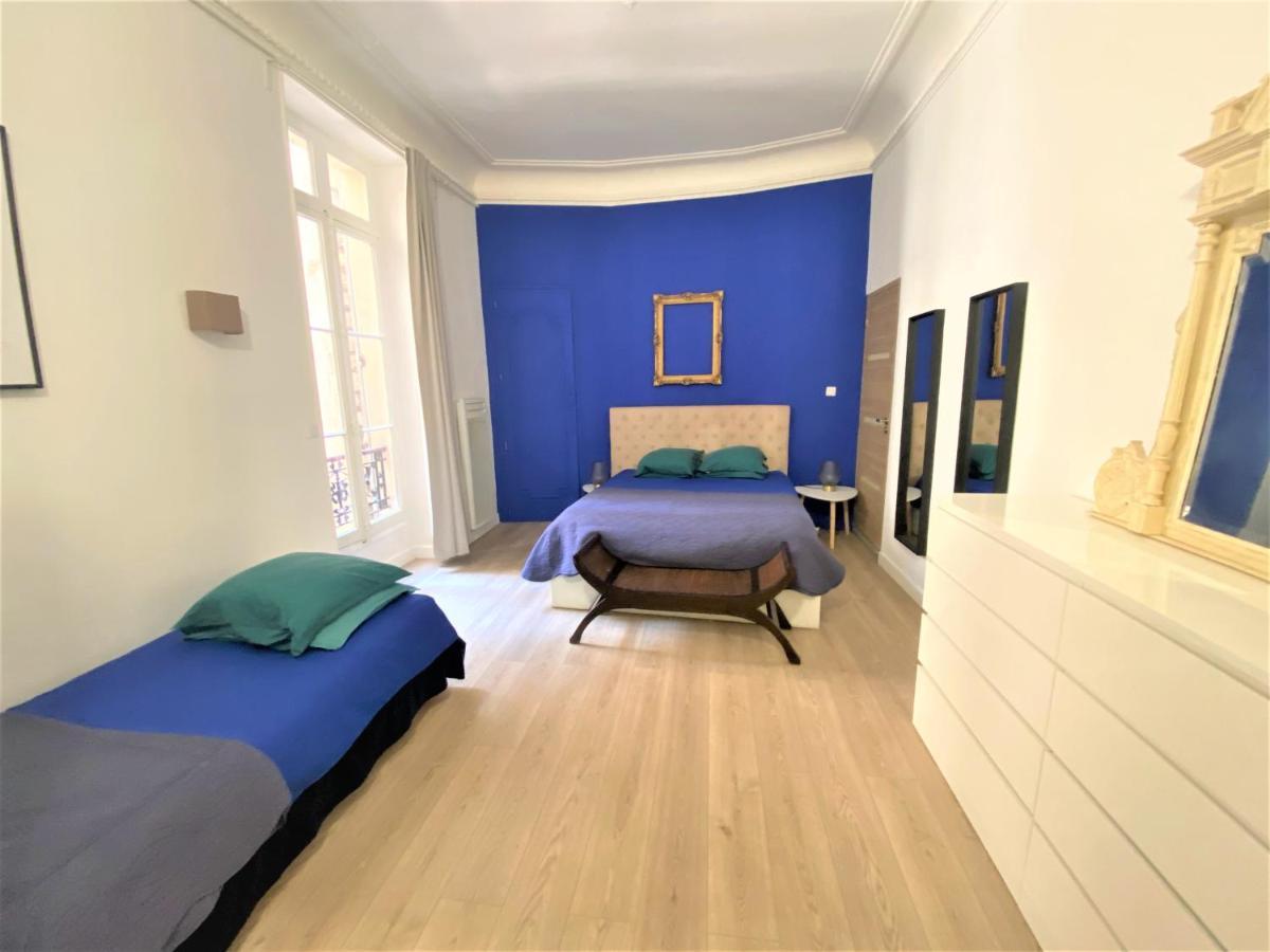 Sur Le Vieux Port: T3 De 80M2, Chic Et Confortable Marseille Luaran gambar